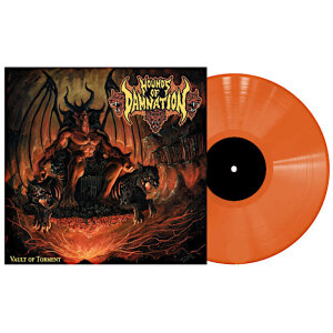 HOUNDS OF DAMNATION - Vault Of Torment - Vinyl-LP - orange