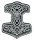 Thors Hammer - Aufnäher / Patch