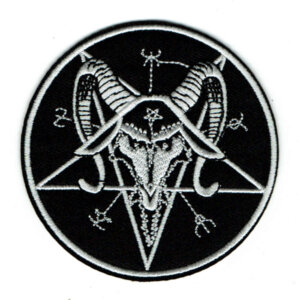 Baphomet Pentagramm - Aufnäher / Patch