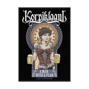 KORPIKLAANI - A Man With A Plan - Aufnäher / Patch