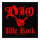 DIO - We Rock - Patch