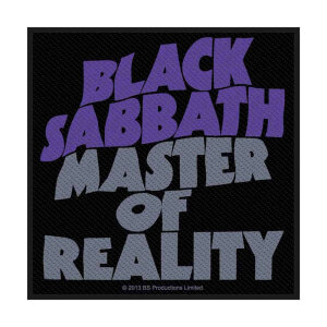 BLACK SABBATH - Master Of Reality - Aufnäher / Patch