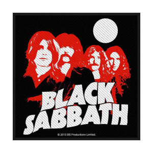 BLACK SABBATH - Red Portraits - Aufnäher / Patch