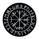 Vegvisir Viking Kompass - Aufnäher / Patch