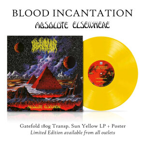 BLOOD INCANTATION - Absolute Elsewhere - Vinyl-LP sun yellow