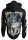 GRIMA - Nightside - Kapuzenjacke Hoodie w/ Zipper