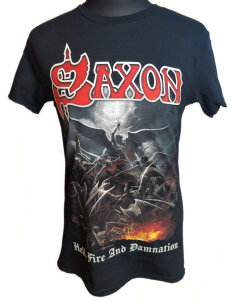 SAXON - Hell, Fire And Damnation - T-Shirt