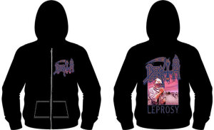 DEATH - Leprosy - Kapuzenjacke HSW w/ Zipper - Gr. M