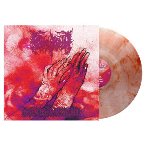 GHOST BATH - Rose Thorn Necklace - Vinyl-LP - red swirl