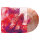 GHOST BATH - Rose Thorn Necklace - Vinyl-LP - red swirl