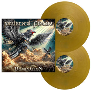 PRIMAL FEAR - Domination - Vinyl 2-LP - gold opaque