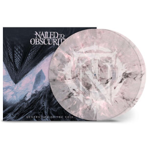 NAILED TO OBSCURITY - Generation Of The Void - Vinyl 2-LP - clear rose black marbled