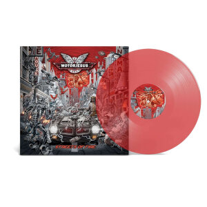 MOTORJESUS - Streets Of Fire - Vinyl-LP - transparent red