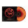 NINE TREASURES - Seeking The Absolute - Vinyl-LP - orange red black melt