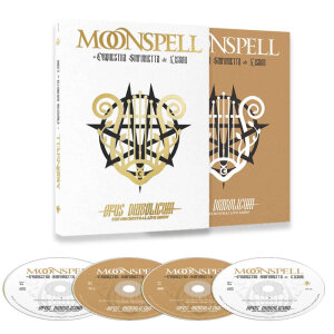 MOONSPELL - Opus Diabolicum: The Orchestral Live Show - 2-CD+DVD+Blu-Ray - A5 Digipak