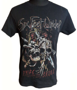 SIX FEET UNDER - Knife Thru The Skull - T-Shirt XXL