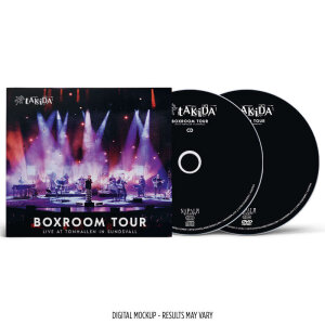 TAKIDA - Boxroom Tour - Live At Tonhallen In Sundsvall - CD + DVD - Digisleeve