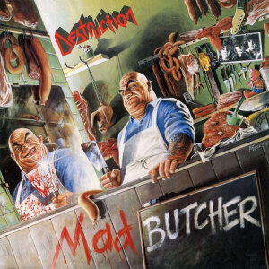 DESTRUCTION - Mad Butcher - Vinyl-LP - mixed splatter