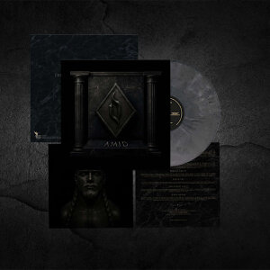 AZKETEM - Amid - Vinyl-LP - white black marbled