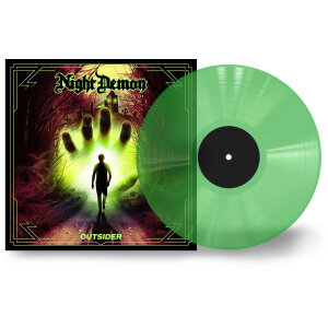 NIGHT DEMON - Outsider - Vinyl-LP - transparent green
