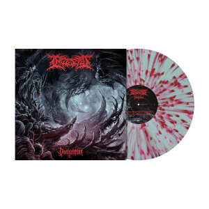 INGESTED - Denigration - Vinyl-LP - clear turquoise splatter