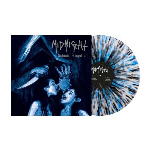 MIDNIGHT - Satanic Royalty - Vinyl-LP - silver blue black splatter
