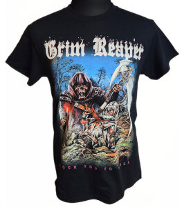 GRIM REAPER - Rock You To Hell - T-Shirt XXL