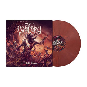 VOMITORY - In Death Throes - Vinyl-LP - dark rose marbled