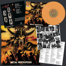 LIVING DEATH - Metal Revolution - Vinyl-LP - orange