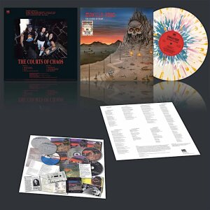 MANILLA ROAD - The Courts Of Chaos - Vinyl-LP - multi splatter