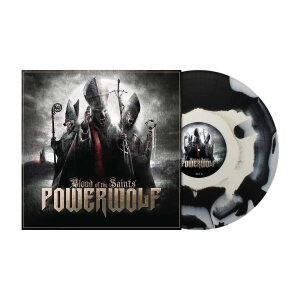 POWERWOLF - Blood Of The Saints (15th Anniversary Edition) - Vinyl-LP - white black melt