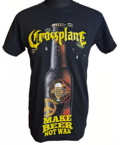 CROSSPLANE - Make Beer Not War - T-Shirt