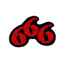 666 - Six Six Six - Aufnäher / Patch