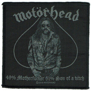 MOTÖRHEAD - 49% Motherfucker - Patch