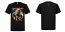 IRON MAIDEN - Axe Eddie Red White Circle - T-Shirt