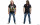 IRON MAIDEN - Axe Eddie Red White Circle - T-Shirt