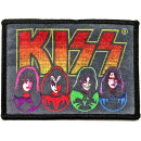 KISS - Faces & Icons - Aufnäher / Patch