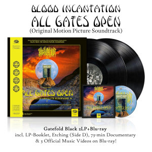 BLOOD INCANTATION - All Gates Open - Vinyl 2-LP - black + BluRay