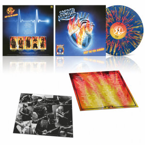 SACRED LEATHER - Keep The Fire Burning - Vinyl-LP - multi splatter
