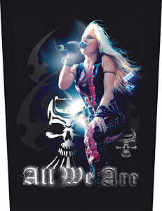 DORO - All We Are - Rückenaufnäher / Backpatch
