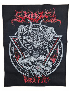 SAMAEL - Worship Him - Rückenaufnäher / Backpatch