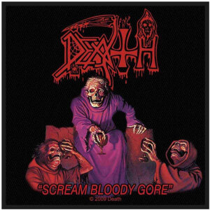 DEATH - Scream Bloody Gore - Aufnäher / Patch