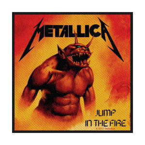 METALLICA - Jump In The Fire - Aufnäher / Patch