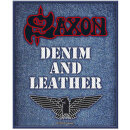 SAXON - Denim And Leather - Patch