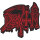 DEATH - Logo Cut Out - Aufnäher / Patch