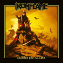 IRONFLAME - Kingdom Torn Asunder - Vinyl-LP - orange yellow black splatter