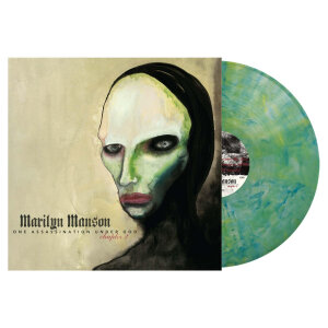 MARILYN MANSON - One Assassination Under God Chapter 2 - Vinyl-LP - green blue marbled