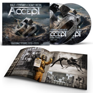 ACCEPT - Teutonic Titans 1976-2026 - 2-CD - Digisleeve
