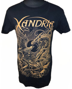 XANDRIA - Eclipse Golden Liquid - T-Shirt