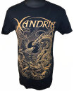 XANDRIA - Eclipse Golden Liquid - T-Shirt